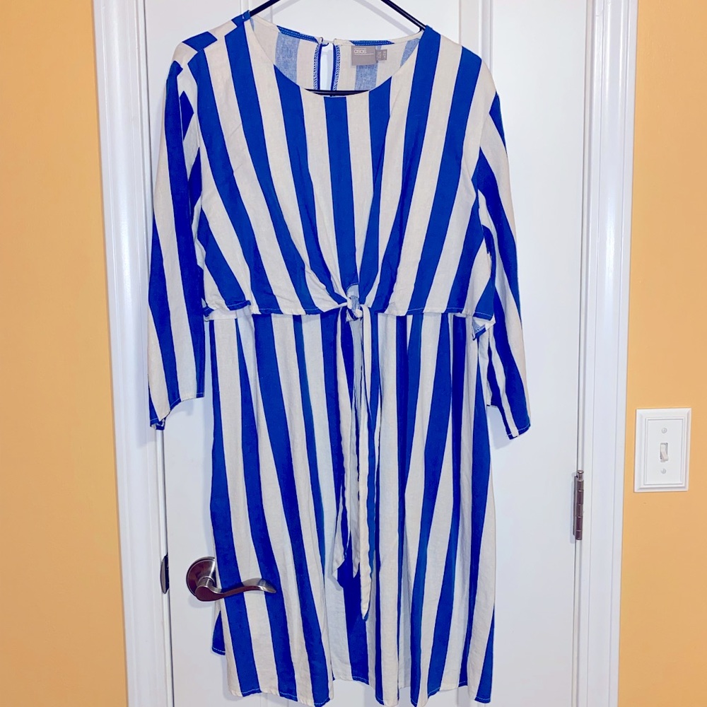🤰🏻 ASOS Striped Summer/Fall Maternity Dress